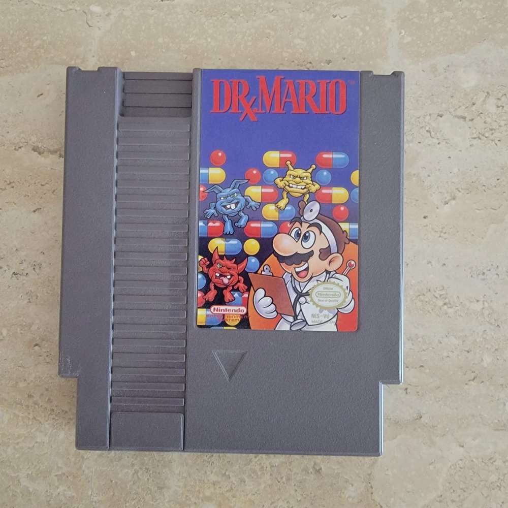 Dr Mario on Nintendo NES With Sleeve